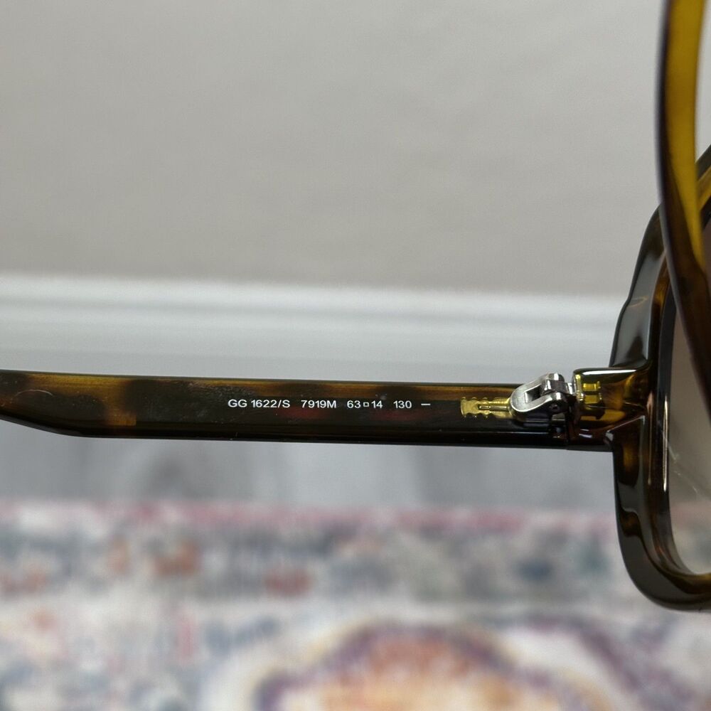Gucci GG1622/S Aviator Sunglasses - Picture 3 of 8